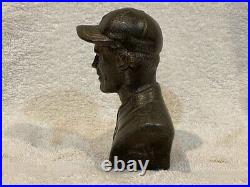 VERY RARE 1963 George Sisler Hall of Fame Bust Cast Iron Prototype Boston Braves