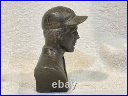 VERY RARE 1963 George Sisler Hall of Fame Bust Cast Iron Prototype Boston Braves