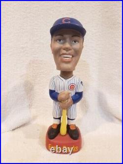 VERY RARE Ernie Banks 1995 SAMS Ceramic Bobblehead Doll, Chicago Cubs, NICE