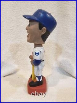 VERY RARE Ernie Banks 1995 SAMS Ceramic Bobblehead Doll, Chicago Cubs, NICE