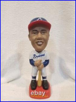 VERY RARE Hank Aaron 500 HR Club 1993 SAMS Bobblehead Doll, Atlanta Braves, NICE