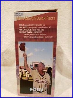 VERY RARE Mike Martin SGA Bobblehead, Florida State Seminoles, MINT IN BOX