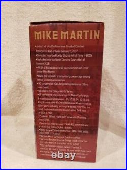 VERY RARE Mike Martin SGA Bobblehead, Florida State Seminoles, MINT IN BOX