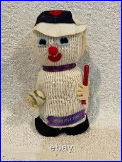 VERY RARE Minnesota Twins 1963 Stuart Creation Happy-Sad Sock Doll, VERY NICE