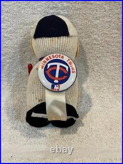 VERY RARE Minnesota Twins 1963 Stuart Creation Happy-Sad Sock Doll, VERY NICE