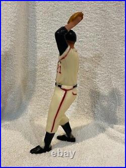 VINTAGE 1958-62 Warren Spahn Hartland Figurine, Milwaukee Braves, SUPER NICE