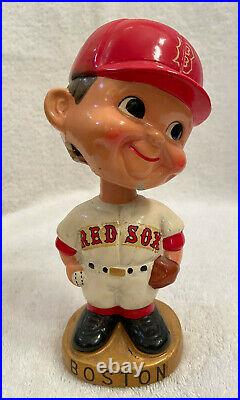 VINTAGE 1960s MLB BOSTON RED SOX BASEBALL BOBBLEHEAD NODDER BOBBLE HEAD