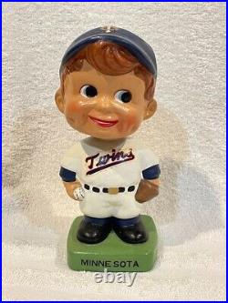 VINTAGE 1962-64 Minnesota Twins Green Base Bobblehead/Nodder, SUPER NICE