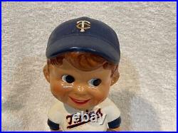 VINTAGE 1962-64 Minnesota Twins Green Base Bobblehead/Nodder, SUPER NICE