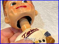 VINTAGE 1962-64 Minnesota Twins Green Base Bobblehead/Nodder, SUPER NICE