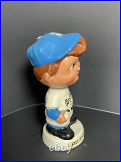 VINTAGE LOS ANGELES DODGERS BASEBALL PLAYER BATTER BOBBLEHEAD NODDER 1960's