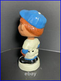 VINTAGE LOS ANGELES DODGERS BASEBALL PLAYER BATTER BOBBLEHEAD NODDER 1960's