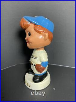 VINTAGE LOS ANGELES DODGERS BASEBALL PLAYER BATTER BOBBLEHEAD NODDER 1960's