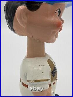 VINTG 1970s MLB Milwaukee Brewers Baseball Bobblehead Nodder Needs Chiropractor