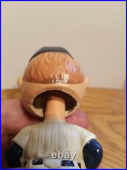 (VTG) 1960s by Yankees moon face mini bobble head nodder doll Japan rare