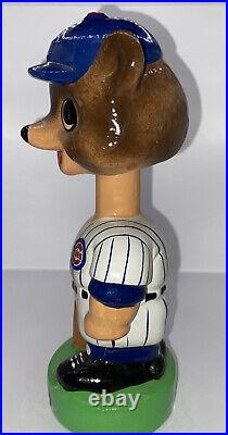 VTG 1980's Chicago Cubs MLB Baseball Sports Nodder Bobble Head 7.5 x 3.25