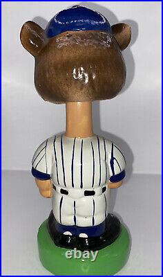 VTG 1980's Chicago Cubs MLB Baseball Sports Nodder Bobble Head 7.5 x 3.25
