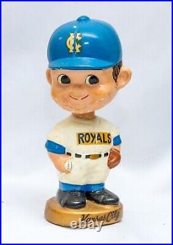 VTG Kansas City Royals Baseball Bobble Head 7 Nodder MLB