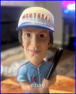 VTG Pete Rose Montreal Expos Bobblehead MLB Baseball Cincinnati Reds 4000th Hit