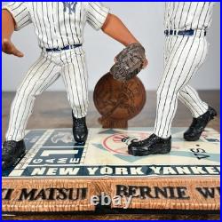 VTG Yankees Dual Bobblehead Hideki Matsui Bernie Williams Legends Of The Field