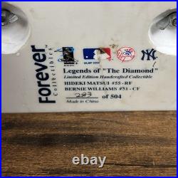 VTG Yankees Dual Bobblehead Hideki Matsui Bernie Williams Legends Of The Field