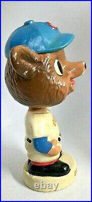 Very Rare 1962 Mini Chicago Cubs Mascot with round white base