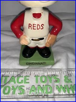 Vintage 1960'S Sport Specialties Cincinnati Reds Mr Red Baseball BobbleHead