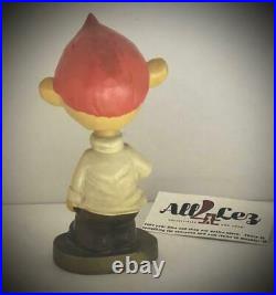 Vintage 1960's Baseball Player Homer Nodder Bobblehead Euc