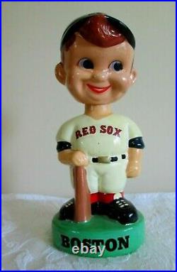 Vintage 1960's Boston Red Sox Composition Bobblehead in Nice Condition