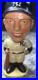 Vintage 1960's Mickey Mantle Bobblehead Round White Base New Yankees Muscles