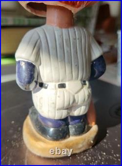 Vintage 1960's NY Yankees Bobblehead Sports Specialties Japan Gold Base Original