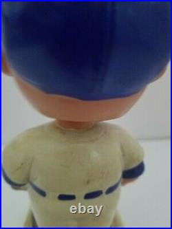 Vintage 1960's New York Mets Bobble Head Nodder White Square Base RARE