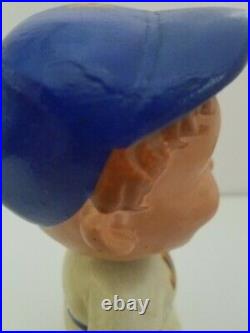 Vintage 1960's New York Mets Bobble Head Nodder White Square Base RARE