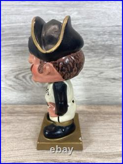 Vintage 1960's Pittsburgh Pirates Nodder Square Gold Base Bobblehead Japan Read