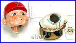 Vintage 1960's WASHINGTON SENATORS TEAM BOBBLE HEAD DOLL Read