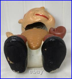 Vintage 1960s Baseball Catcher Bobblehead Nodder Blinking Eyes Japan