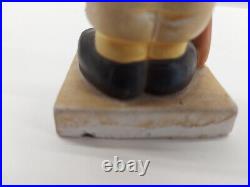 Vintage 1960s Detroit Tigers Bobblehead Square White Base