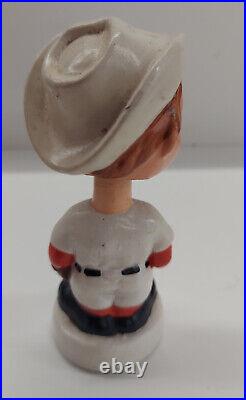 Vintage 1960s Houston Colt 45's MINI Bobblehead White Base