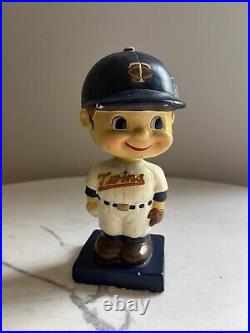 Vintage 1960s Minnesota Twins Baseball MLB Bobblehead Nodder Figure Rare