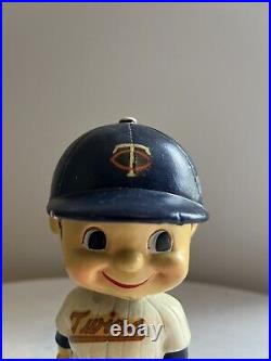 Vintage 1960s Minnesota Twins Baseball MLB Bobblehead Nodder Figure Rare