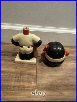 Vintage 1960s Nodder Chief Wahoo Cleveland Indians Bobblehead, Extremely Rare