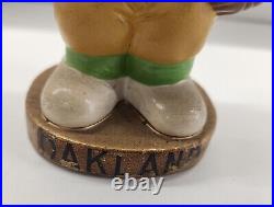 Vintage 1960s Oakland A's Bobblehead Gold Base (Flat Cap)