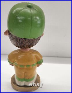 Vintage 1960s Oakland A's Bobblehead Gold Base (Flat Cap)