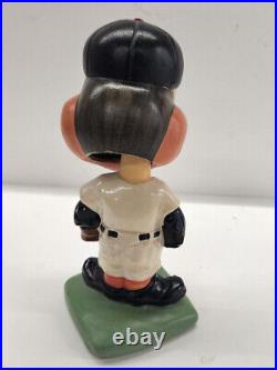 Vintage 1960s Original Baltimore Orioles Bobblehead Green Color Base (C)