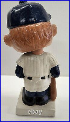 Vintage 1960s Original New York Yankees Bobblehead White Base (Japan)