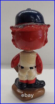 Vintage 1960s St Louis Cardinals Bobblehead Gold Base (B)