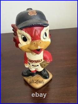 Vintage 1960s St. Louis Cardinals Mascot MLB Baseball Bobblehead Nodder Japan
