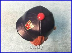 Vintage 1962 Washington Senators Bobble Head Nodder with Tilted Cap and Bat