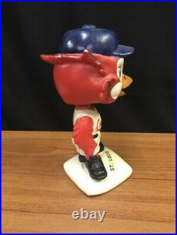 Vintage 1963 St. Louis Cardinals Bobble Head Bird Mascot Nodder