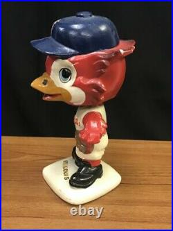 Vintage 1963 St. Louis Cardinals Bobble Head Bird Mascot Nodder